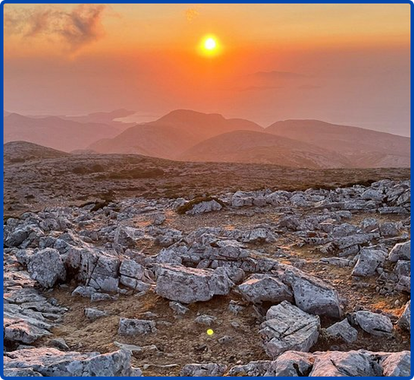 Paysage rocheux