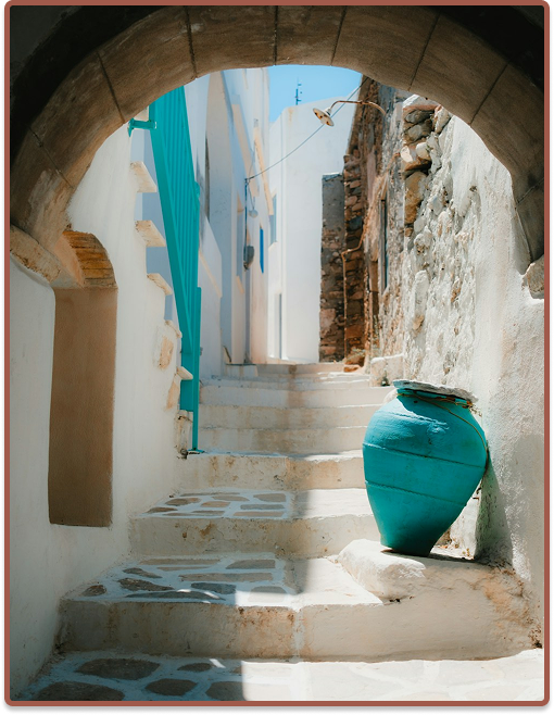 Ruelle en Grèce