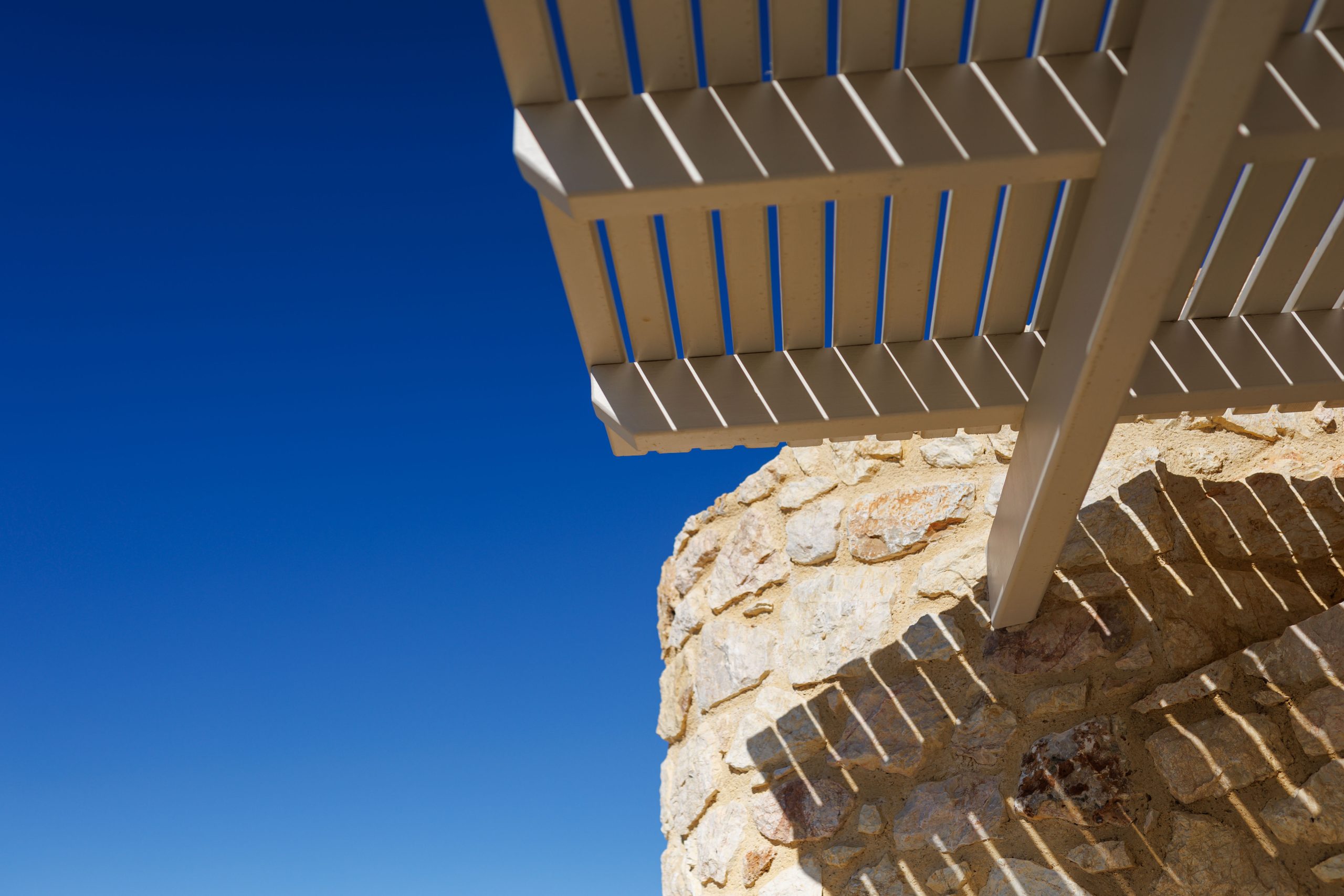 pergola vue de dessous