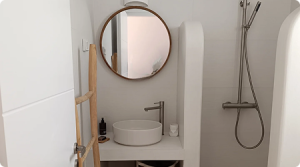 Salle de bain chambre Thalassa